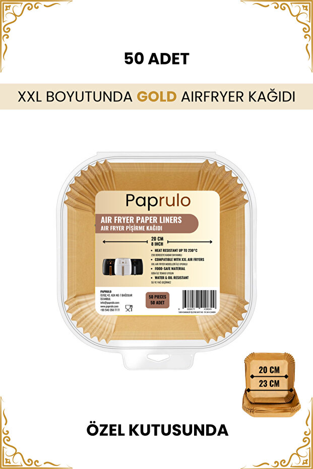 Large Size Airfryer Baking Paper Fryer Baking Paper XXL Compatible with the Largest Model