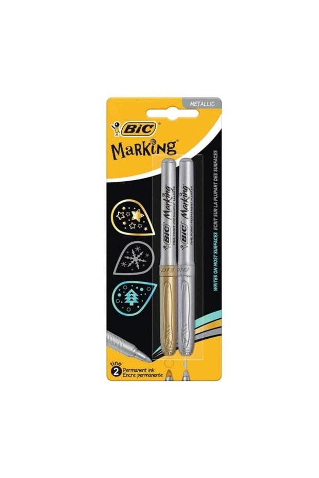 Markıng Kalem Altın-Gümüş 2 Li