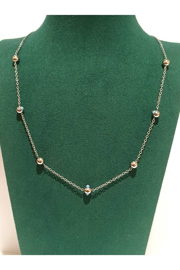 Silver Color Luxury Figured Flashy Necklace