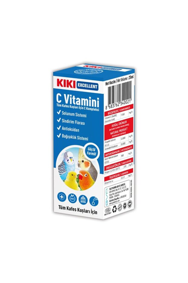 KIKI Kuş C Vitamini 25ml