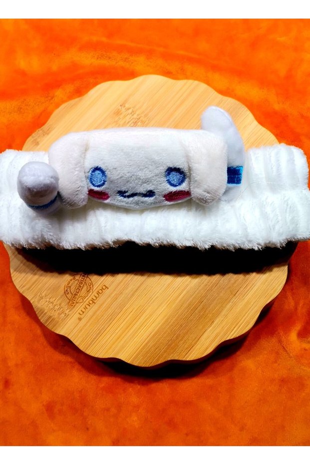 Luxury Plush Figured Hair Bandana