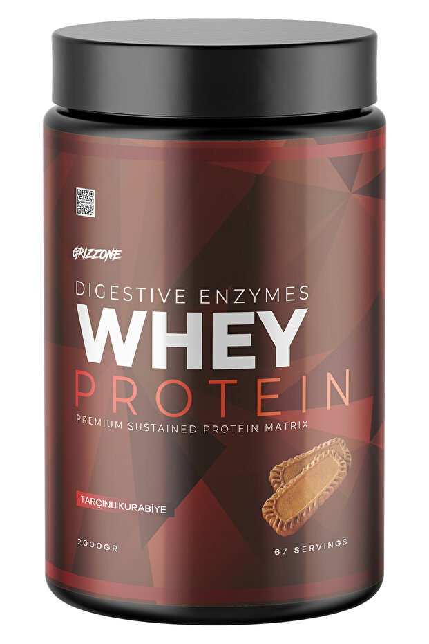 GRIZZONE Whey Protein 2.000 Gr ( Lotus Aromalı )