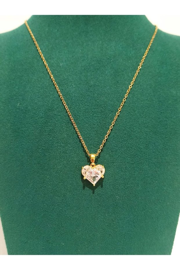 Gold Color Luxury Figured Showy Necklace