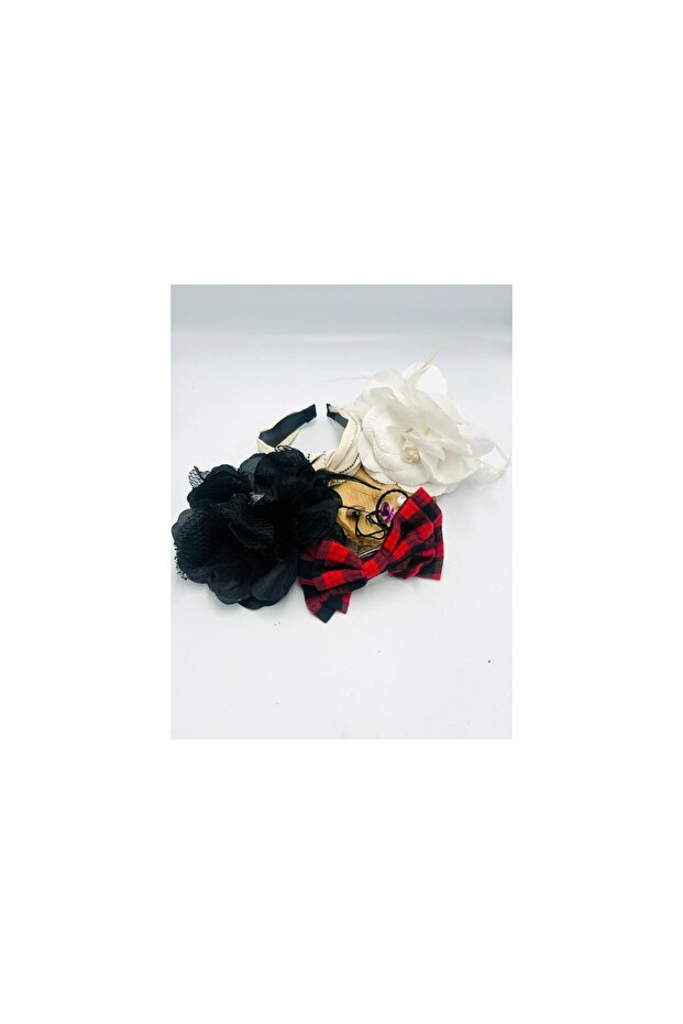 Crown Buckle Bandana Set - Colorful and Patterned