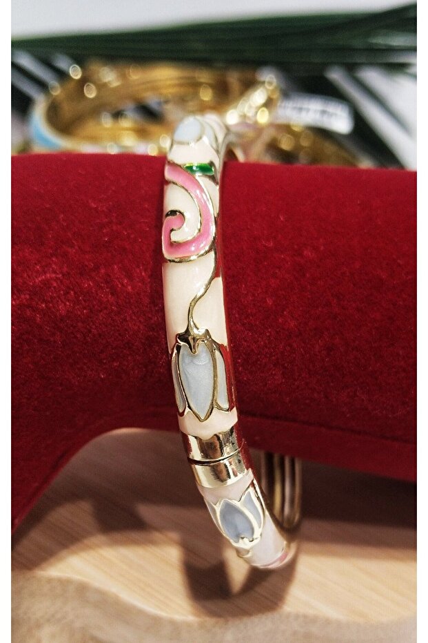 Mineli Cuffed Mother-Of-Pearl Bracelet