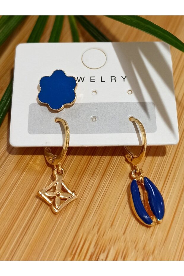 Colorful Style Creating Earrings