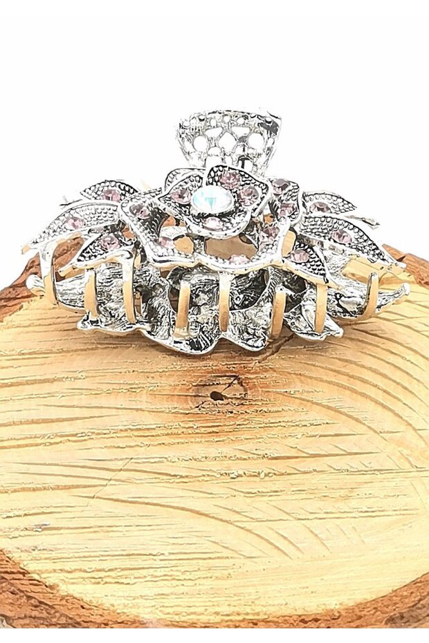 Cast Metal Colored Stone Luxury Buckle
