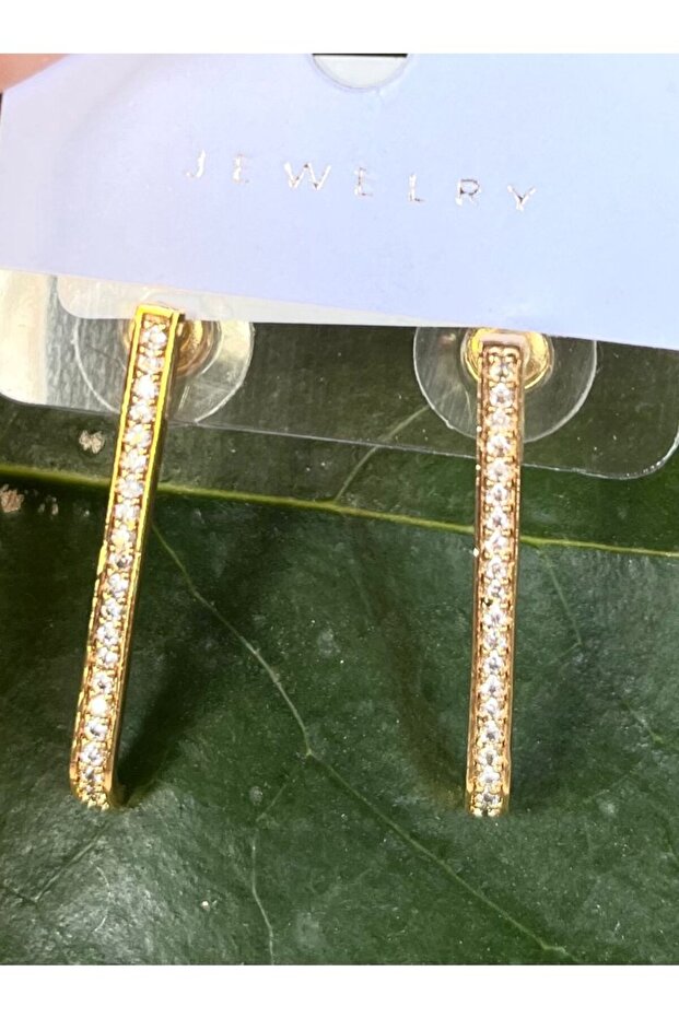 Gold Color Luxury Showy Figured Earrings