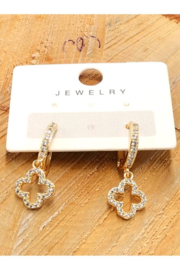 Zircon Stone Luxury Design Earrings
