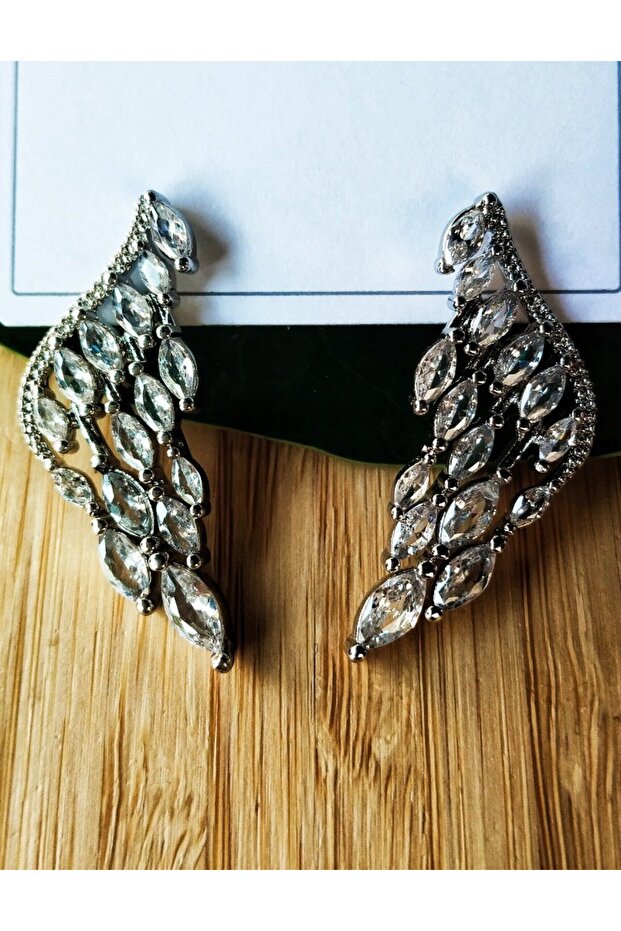 Luxury Figured Stone Earrings