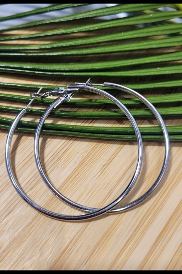 Steel Tarnish Resistant Luxury Hoop Earrings