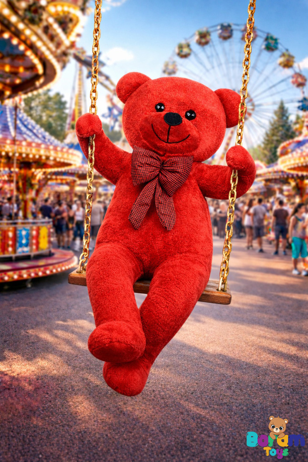 90 Cm Bow Tie Teddy Bear (100% Domestic)
