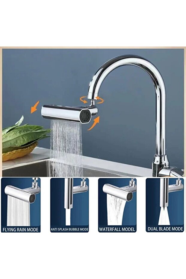 Kitchen Faucet Sprayer Head 4in1