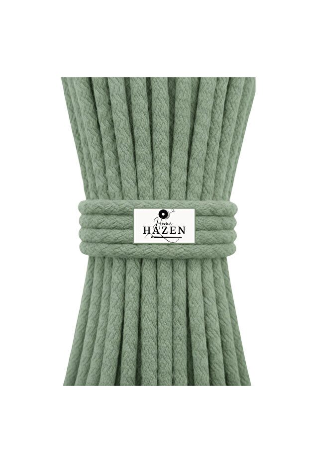 2 kg Cord Rope Cotton 6-7 mm 90-100 Meters - Green