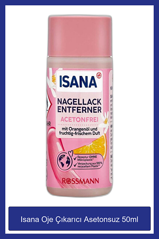 Oje Çıkarıcı Asetonsuz 50ml - 1