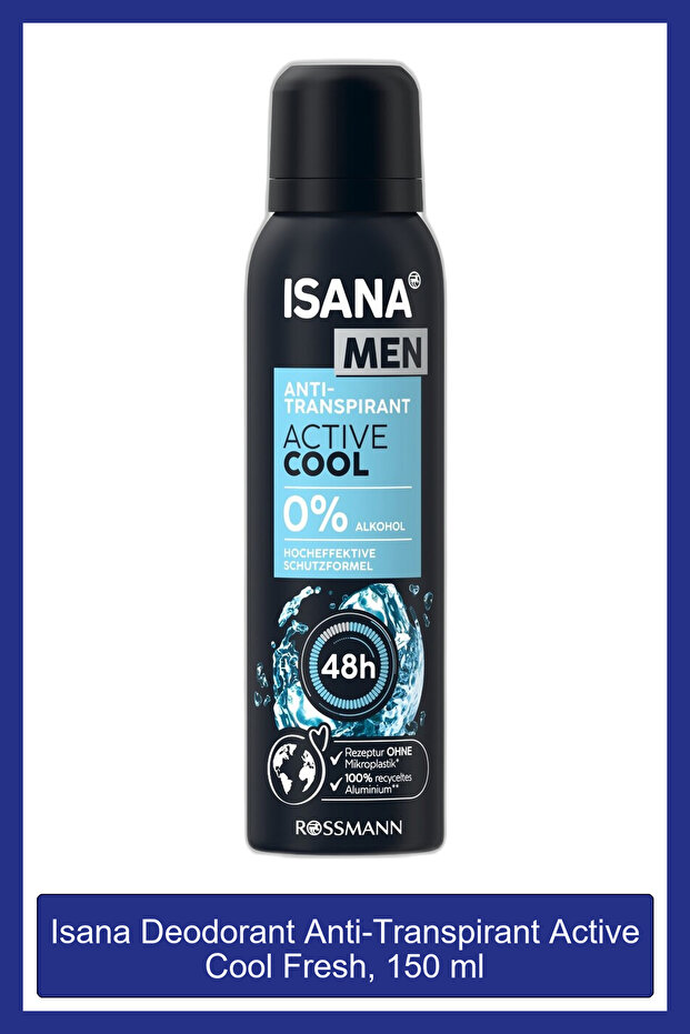 DEODORANT SPREY 150ML ACTIVE COOL - 1