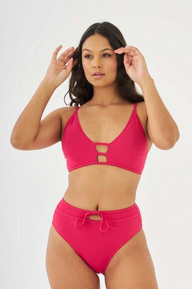 Starinci High Waist Tied Triangle Bikini
