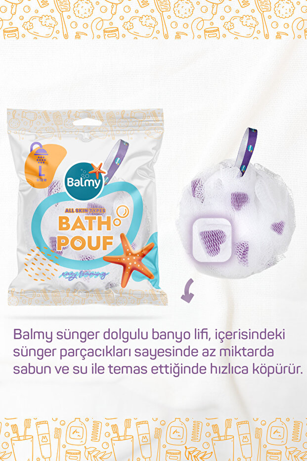 Banyo Lifi Large Mor Yıldız - 3
