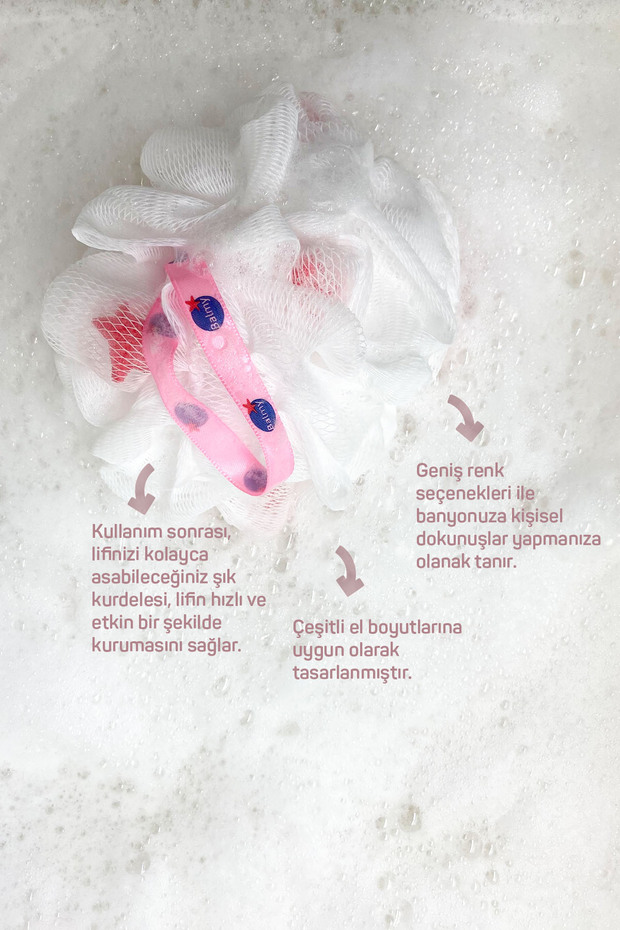 Banyo Lifi Large Pembe Yıldız - 6