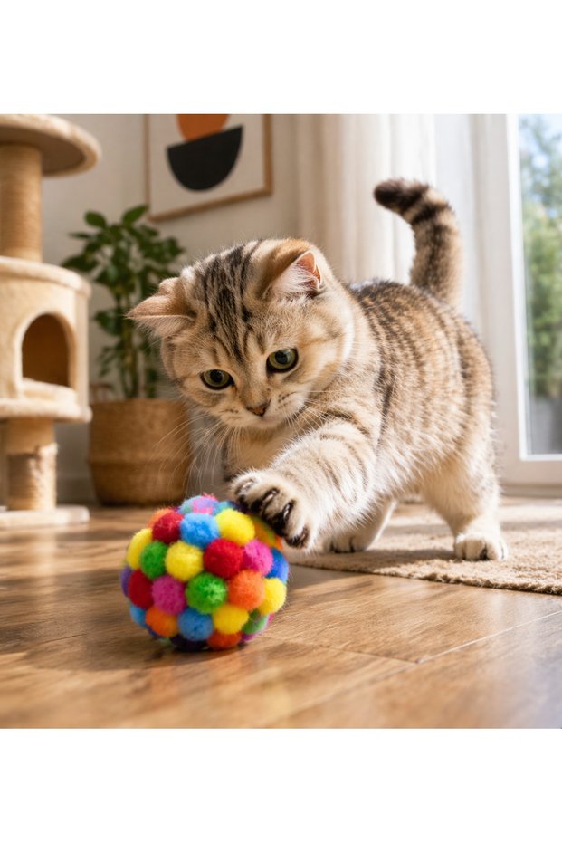 Fatih-pet pompom ball