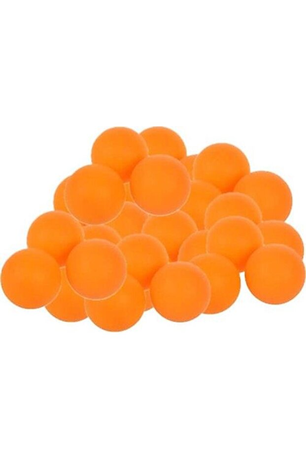Orange Pompom Ball - 60 Pieces