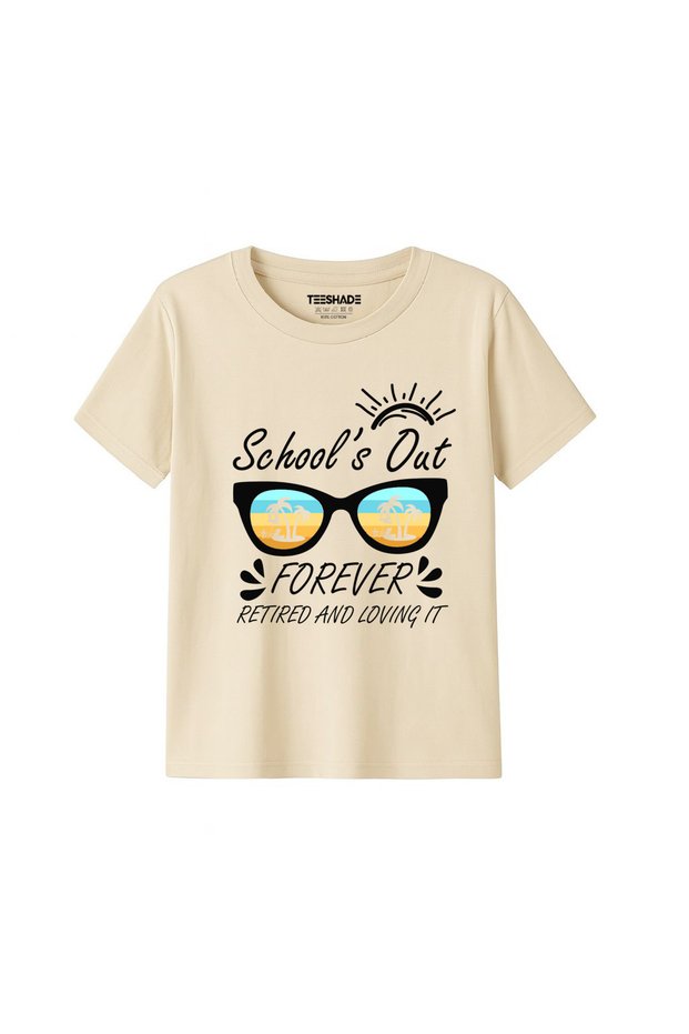 Schools Out T-Shirt for Unisex Kids 100% Cotton, Multiple Colors – Sizes 0-16 Years