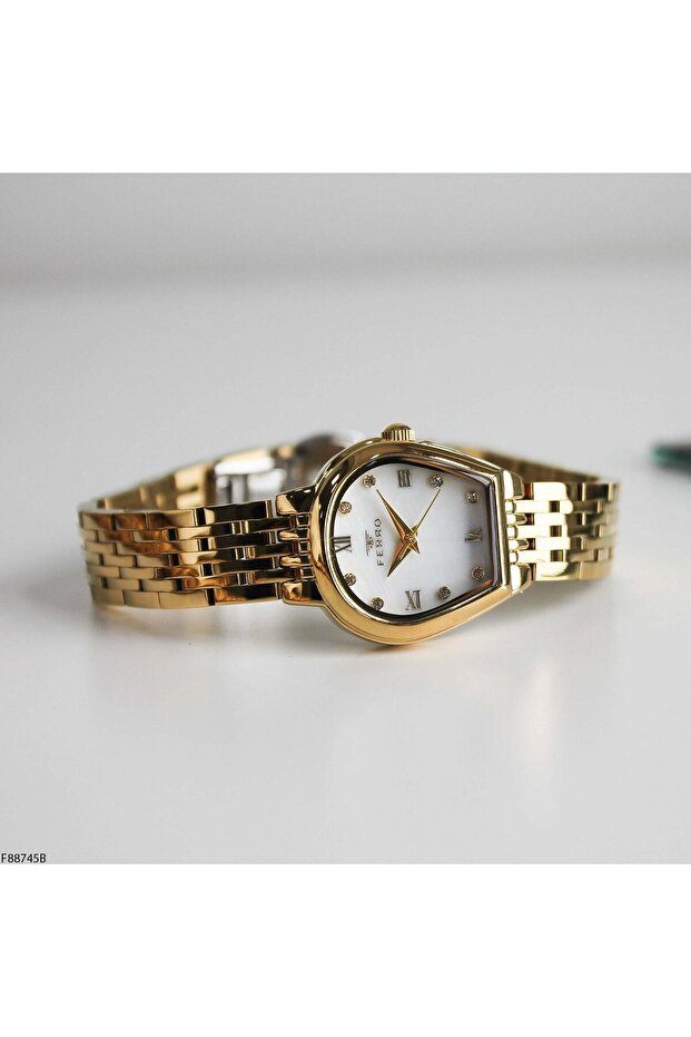 F88745B Women's Wristwatch with Steel Strap
