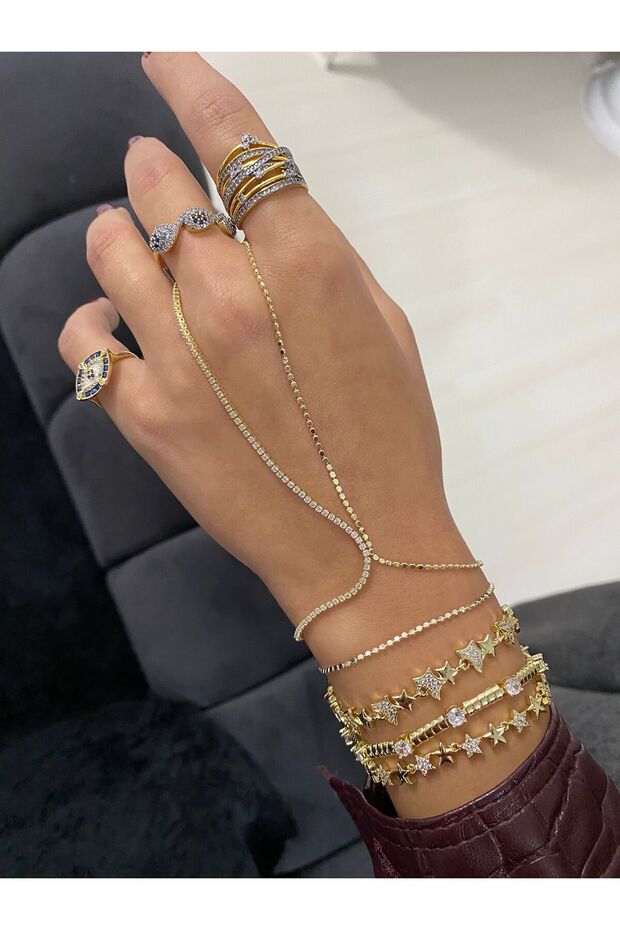 Xuping Design Zircon Stone Steel Şahmeran