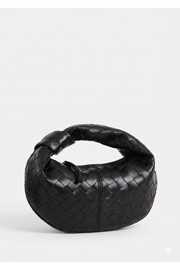 Knot Detailed Hobo Bag 29X20Cm