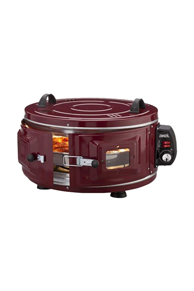 فرن طبل دوار طراز AF-008B مع ترموستات قياسي قابل للتعديل 50 ° سي-320 ° سي 1300 واط 53 سم