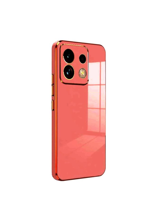 حافظة هاتف Xiaomi Redmi Note 13 5G من السيليكون - أحمر
