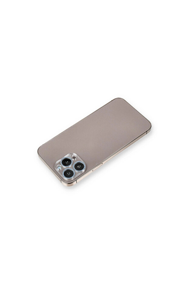 Apple iPhone 12 Pro Max Shine Camera Lens Protection Glass - Sierra Blue