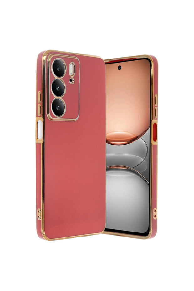 Realme C75 4g Case Volet Silicone - Red