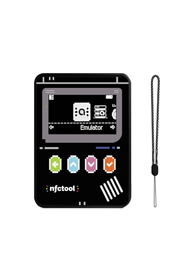 محاكي NFC ذكي جديد أسود اللون لـ Amiibotool Pixl.Js iNFC OLED HD، ملحق محاكي ذكي لجهاز Switch