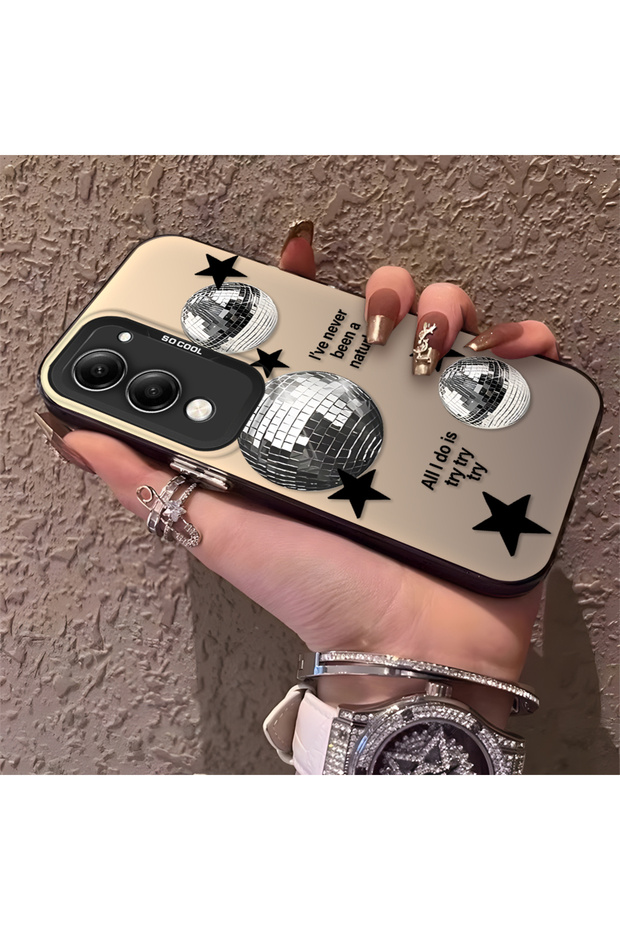 Vivo Y19/Y19S 5G/Y19E Compatible High Quality Plain Case, Silicone Shockproof Fashion
