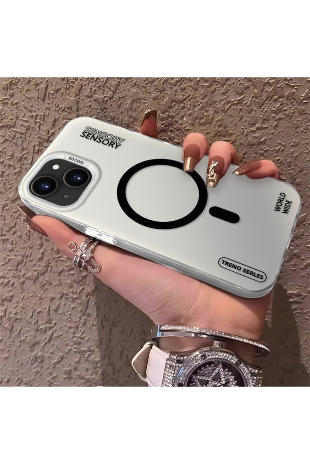 High Quality Simple Case Compatible with iPhone 15 Plus/14 Plus, Silicone Shockproof Fashionable