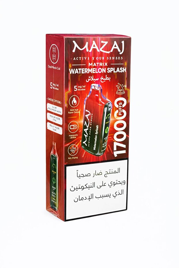 Matrix Watermelon Splash Disposable – 17000 Puffs