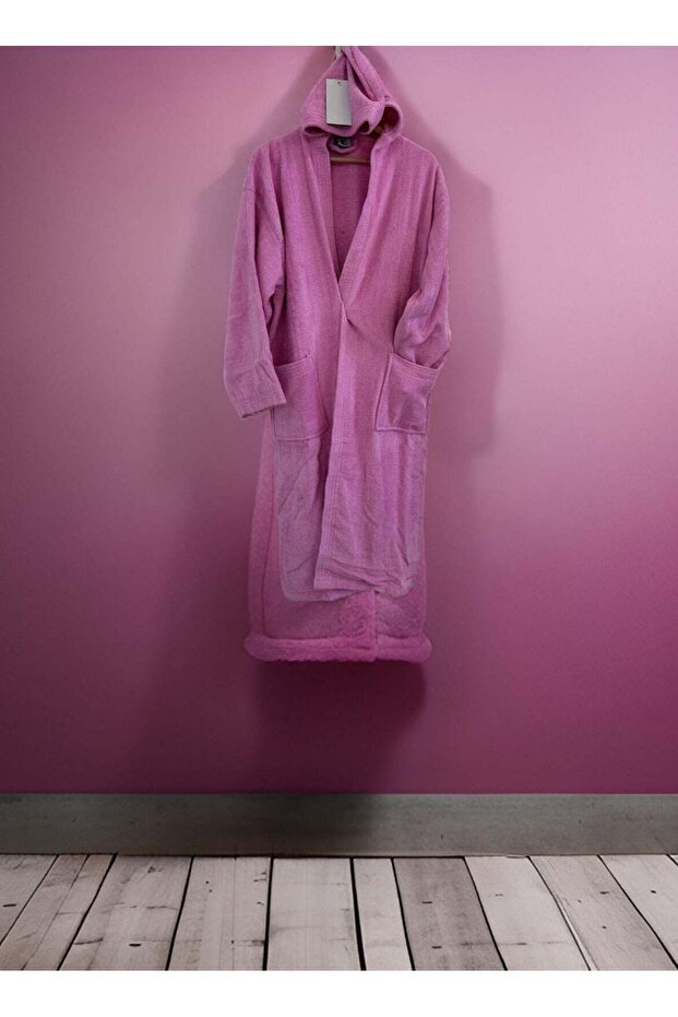 Luxurious 100% Cotton Velour Bathrobe - Plush, Absorbent, And Soft For Everyday Comfort