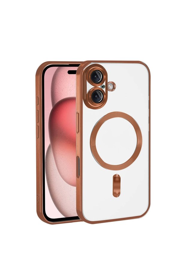 M-Safe Supporting Transparent Silicone Kross Cover with Camera Lens Protection for iPhone 17
