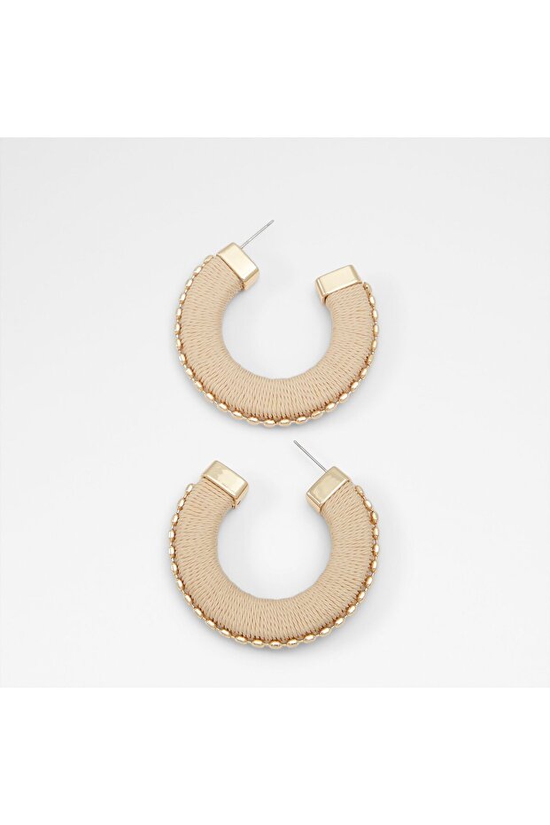 Terraa Womens Beige Earrings