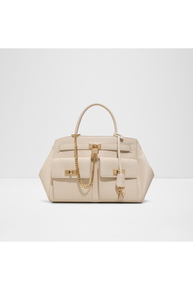 Katetote Womens Beige Satchel