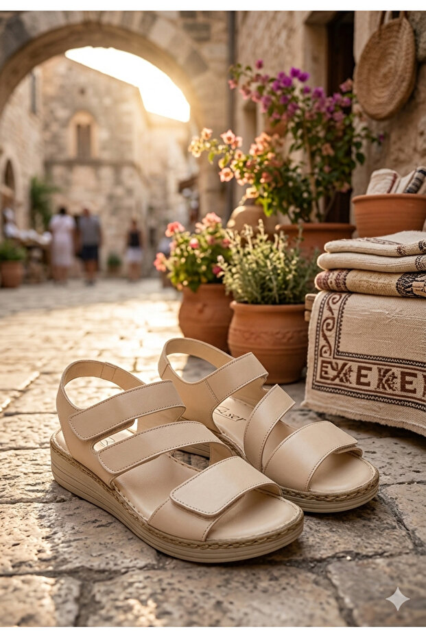 Women's Genuine Leather Soft | Daily Full Orthopedic Sandals