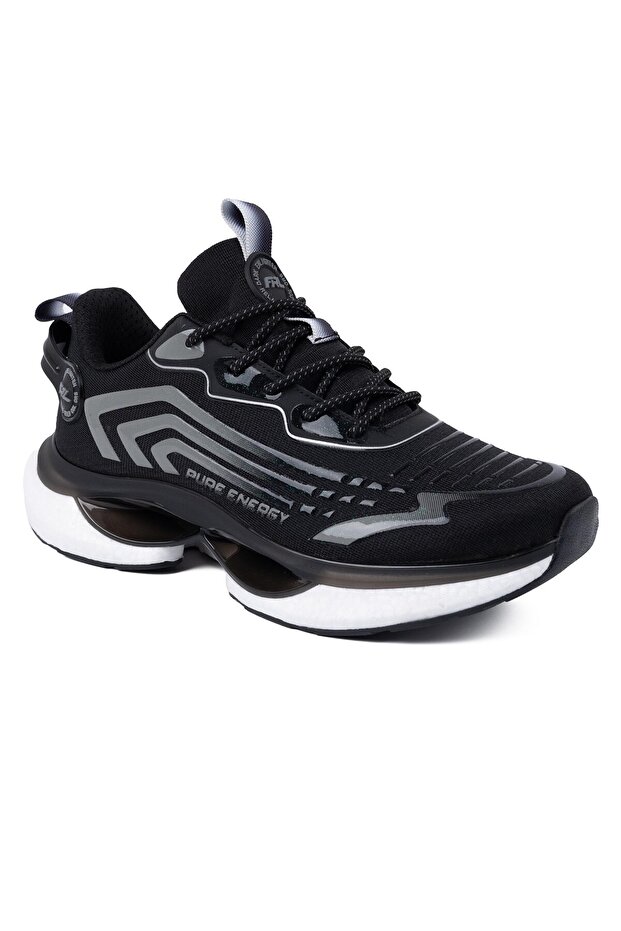 Atlas 26Ya Men's Anatomical Casual Shoes Black