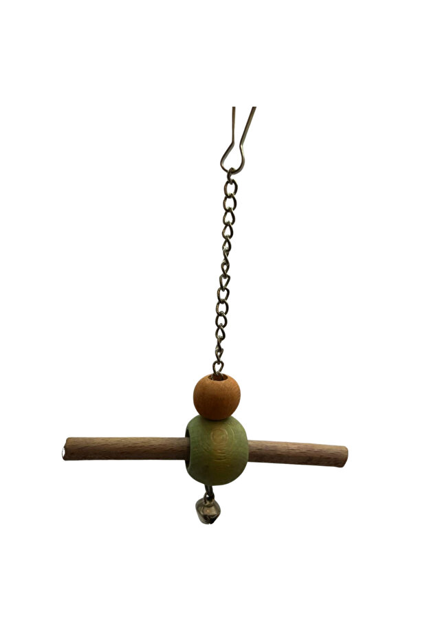Wooden Pendulum Bird Toy with Perch - 11116059