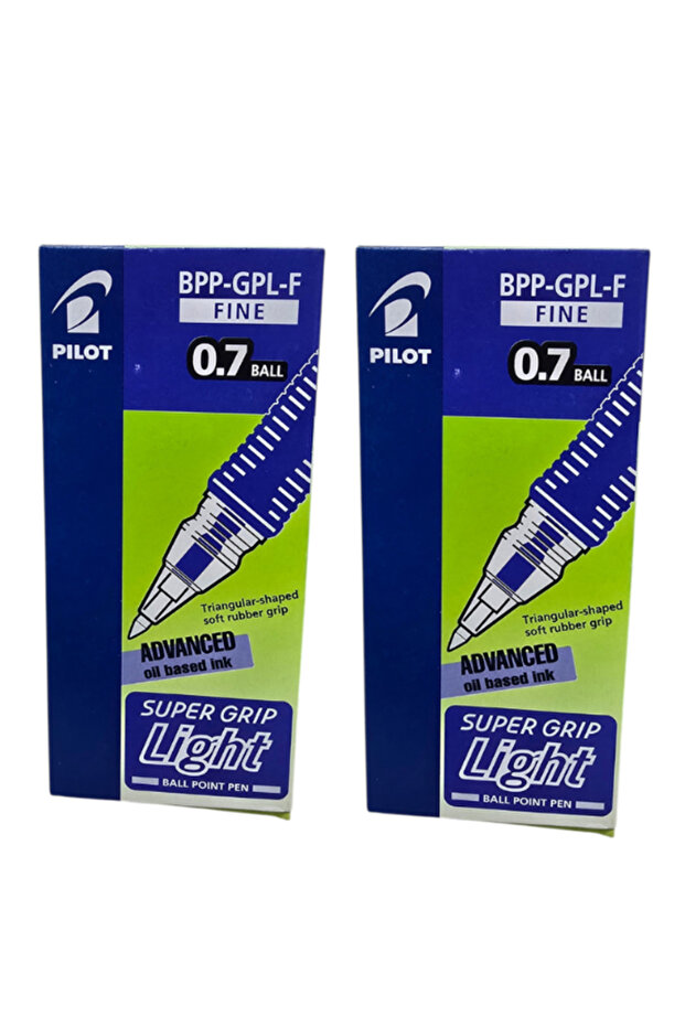BPP-GPL-F Super Grip Ball Pen Blue Fine Tip Pack of 24 Smooth Writing