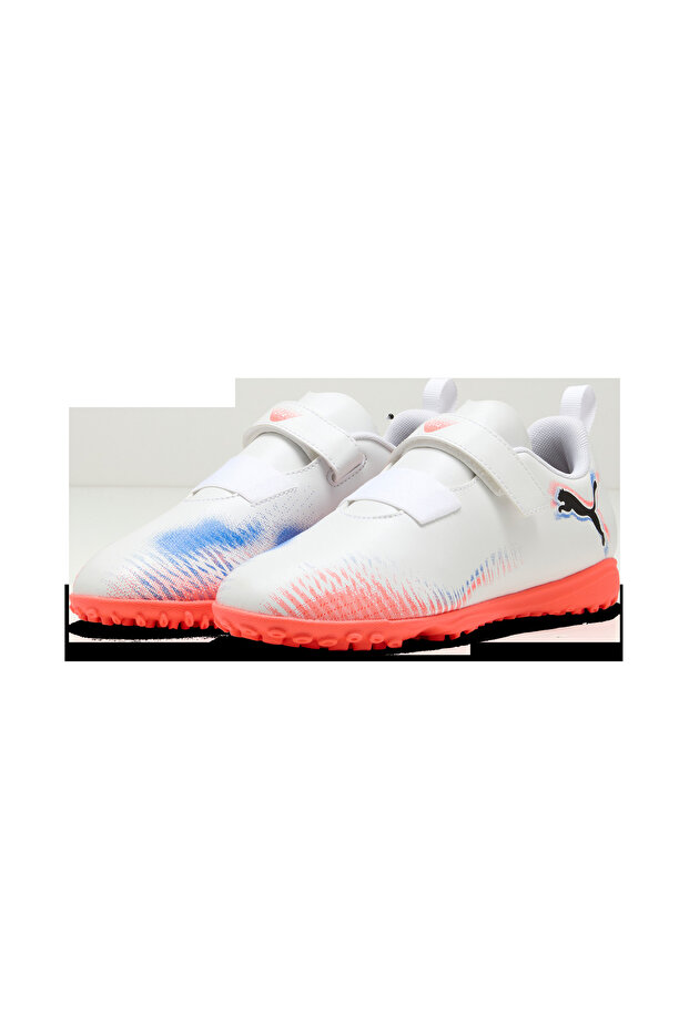حذاء FUTURE 8 PLAY V TT Jr أبيض-PUMA Bl