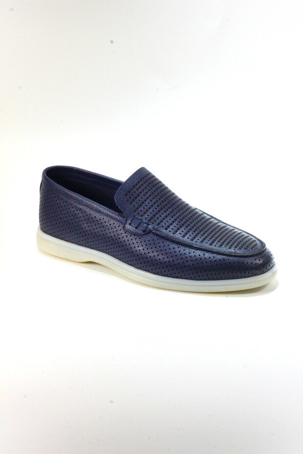 Men's 100% Genuine Leather Summer Perforated Orthopedic Shoes