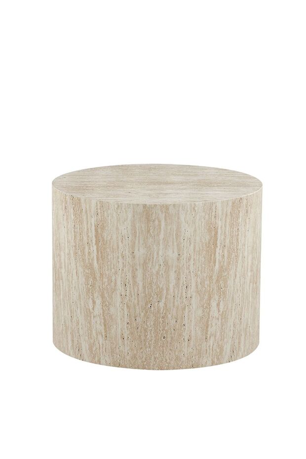 Glennis Round Coffee Table - Beige