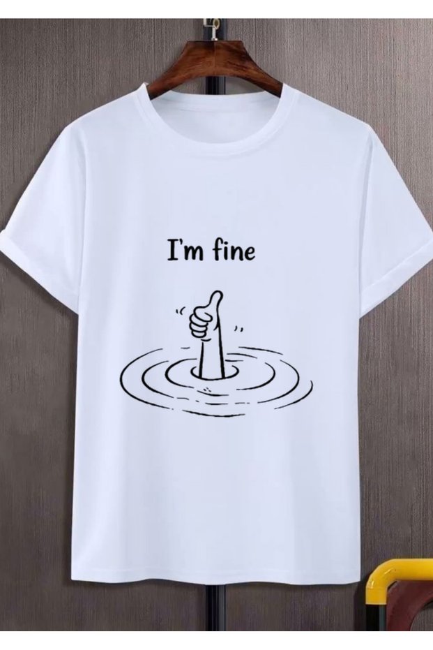 Im Fine Printed T-Shirt, Premium Quality Unisex Kids/Adult (with Surprise Gift)