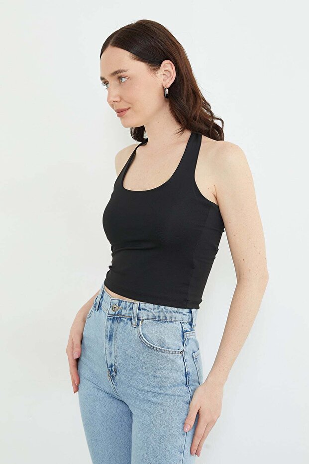 Halter Neck Blouse - 4